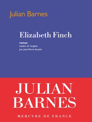 Elizabeth Finch - ebook